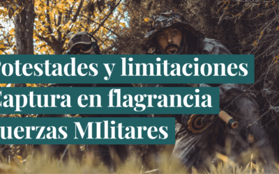 ¿Tiene facultades un militar en realizar una captura en flagrancia?