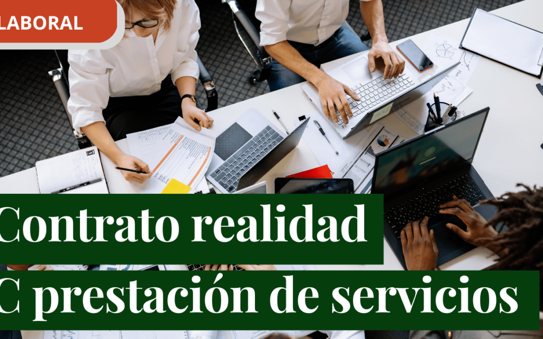 Contrato realidad vs contrato administrativo de prestación de servicios