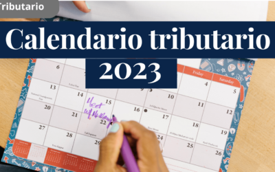 Descarga el calendario tributario para el año 2023