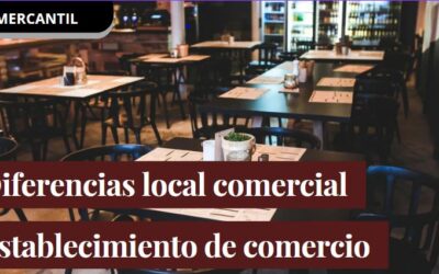Diferencias entre el establecimiento de comercio y el local comercial