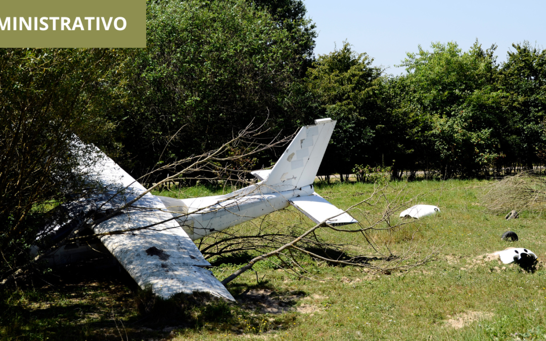 Acción de reparación directa por daños causados por accidente aéreo
