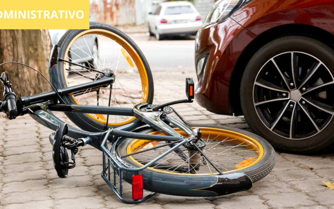 Acción de reparación directa por Accidente de tránsito entre vehículo oficial y una bicicleta