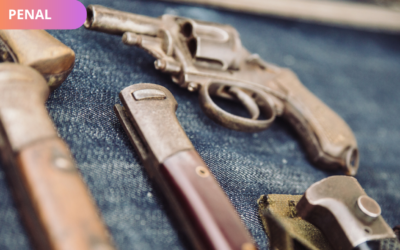 Fabricación, trafico, porte o tenencia de armas, arma de fogueo modificada en sus características
