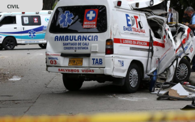 Responsabilidad civil extracontractual derivado de un accidente de tránsito que resultó en la muerte de quien viajaba como ocupante en una ambulancia cuando ocurrió el accidente